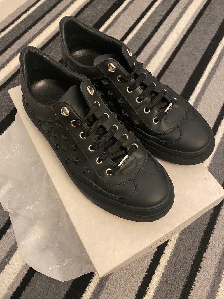jimmy choo mens trainers